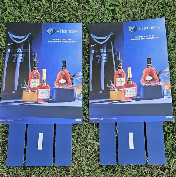 Memphis Grizzlies Hennessy Posters - Picture 1 of 4